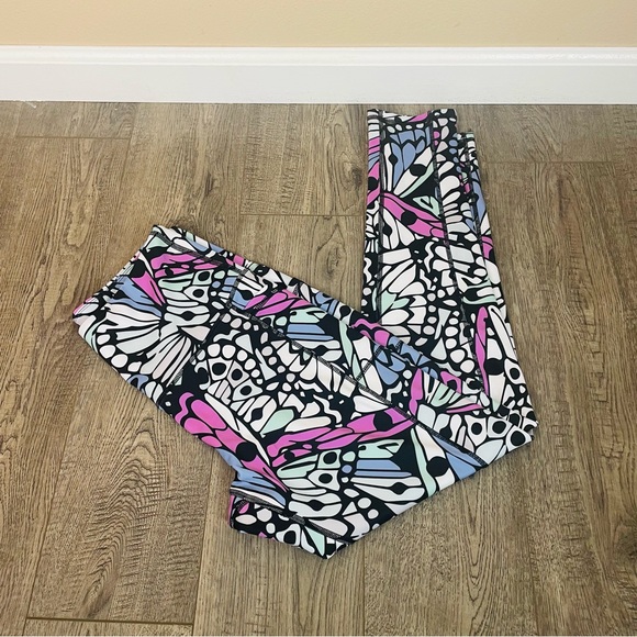 Legend Leggings Women Large Pockets Side Stretch Activewear Outdoor Multicolor - Picture 2 of 8